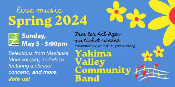 Yakima Valley Community Band Spring 2024