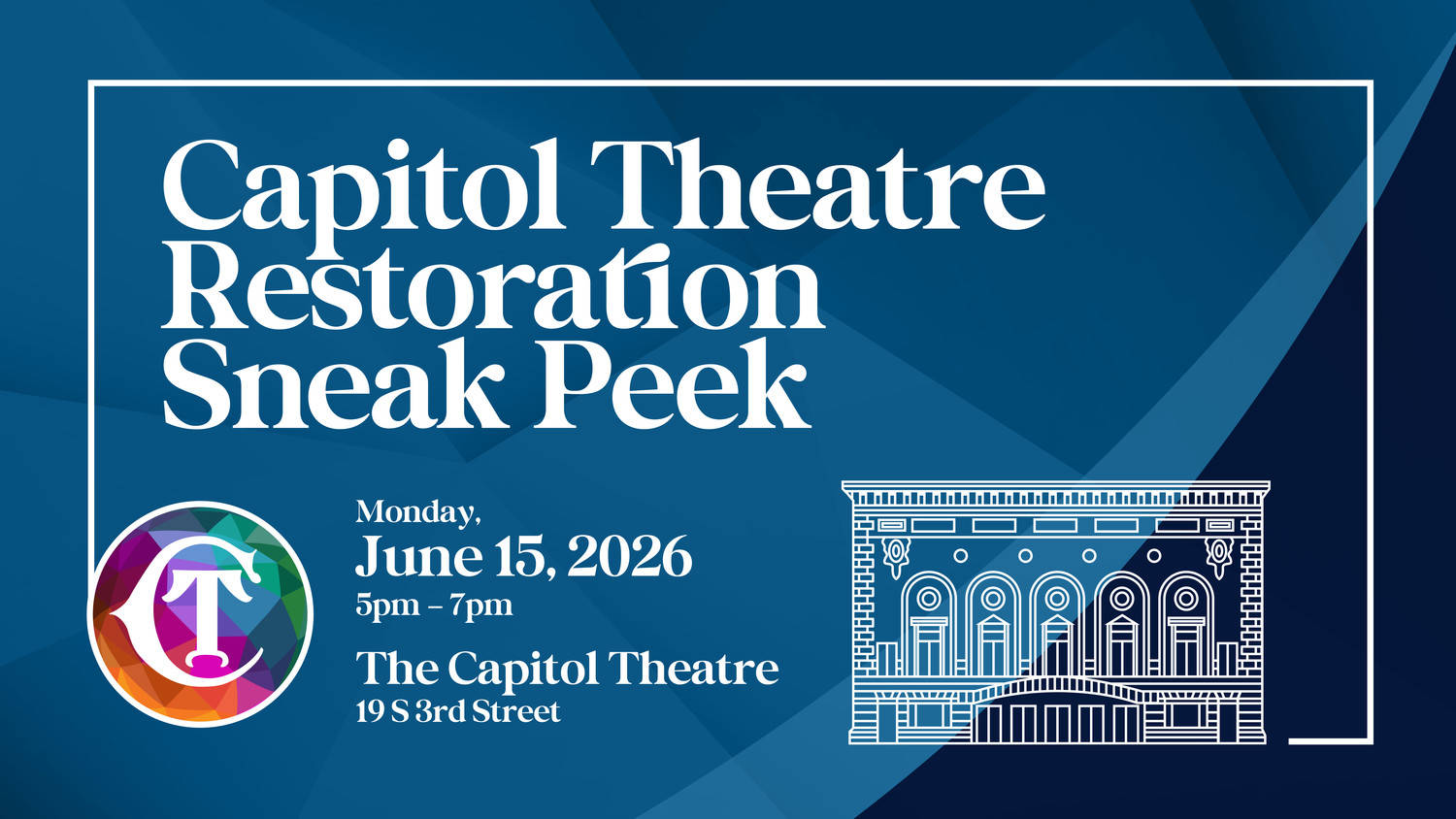 Capitol Theatre Restoration Sneak Peek